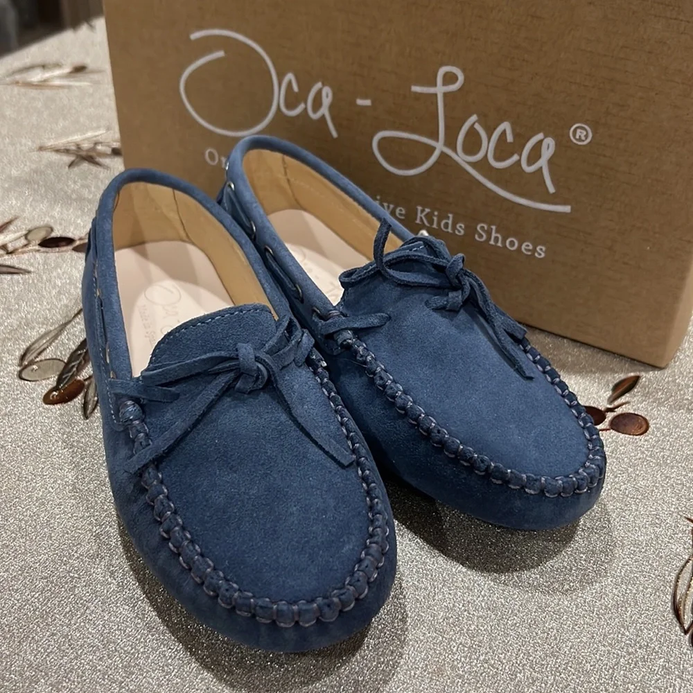Oca-Loca Toddler Suede Loafers